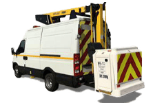 Minibus Hire Guildford - 12.5M Cherry Picker 3.5T - Van hire Guildford