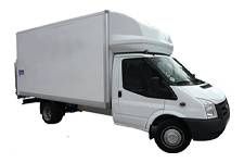 Minibus Hire Guildford - Ford Luton 3.5 ton Tail Box Lift Truck - Truck hire Guildford