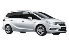 Minibus Hire Guildford - Vauxhall Zafira 7-Seater - Minibus hire Guildford